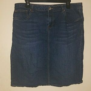 Jean skirt